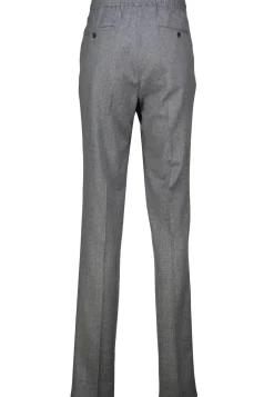 Herren Bundfaltenhose aus Woll-Flanell Slim Fit