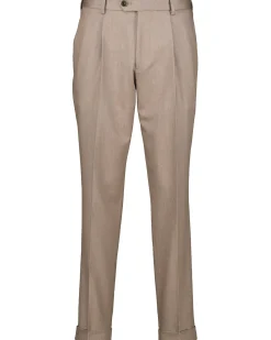 Herren Bundfaltenhose aus Schurwolle