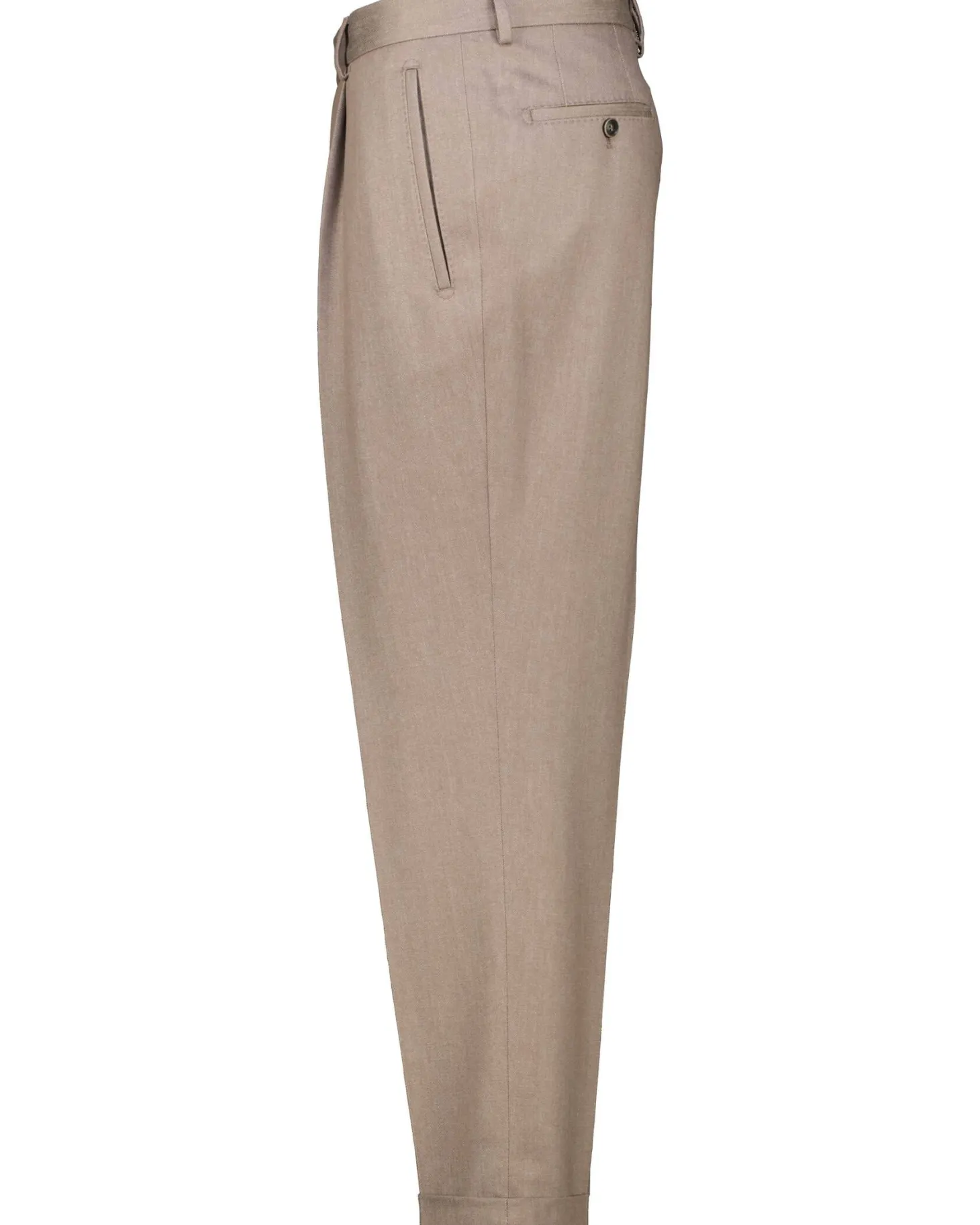 Herren Bundfaltenhose aus Schurwolle