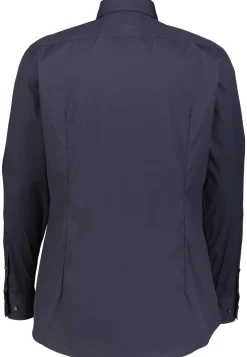 Herren Businesshemd Popeline mit Stretch L-HAYS Slim Fit