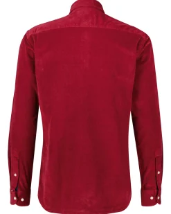 Herren Cordhemd FLEX SOLID Regular Fit