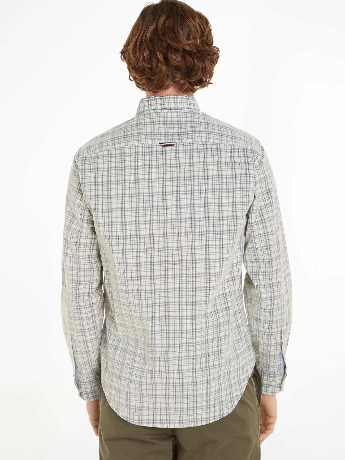 Herren Cordhemd SMALL CORDUROY TARTAN Regular Fit