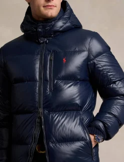 Herren Daunenjacke mit Kapuze