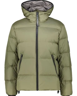 Herren Daunenjacke mit Kapuze