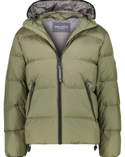 Herren Daunenjacke mit Kapuze