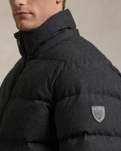 Herren Daunenjacke mit Kapuze