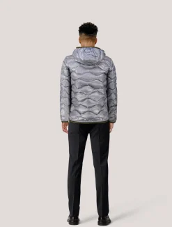 Herren Daunenjacke mit Kapuze WAVE Regular Fit