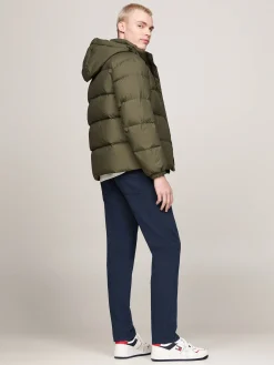 Herren Daunenjacke mit Kapuze ESSENTIAL Regular Fit