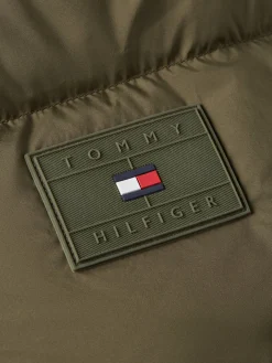 Herren Daunenjacke mit Kapuze MIX DOWN PUFFER Regular Fit