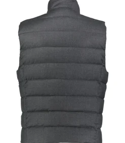 Herren Daunenweste aus Wolle-Kaschmir-Flanell OLIVER L