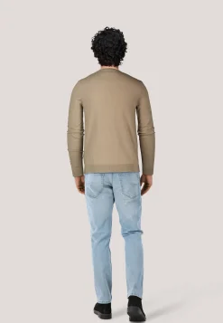 Herren Feinstrickpullover mit Viskose SAN CODY-CV Slim Fit
