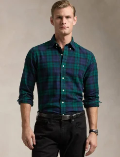 Herren Flanellhemd Custom Fit
