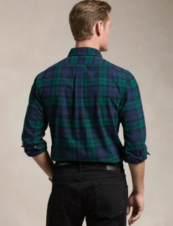 Herren Flanellhemd Custom Fit