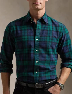 Herren Flanellhemd Custom Fit