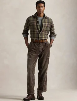 Herren Flanellhemd Regular Fit