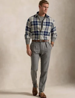 Herren Flanellhemd Regular Fit