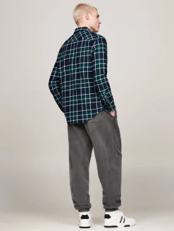 Herren Flanellhemd Relaxed Fit