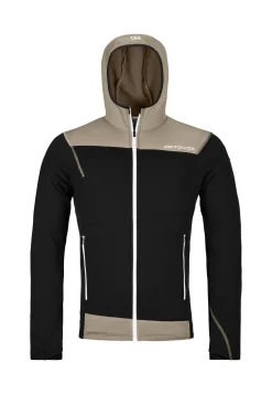 Herren Fleece- und Powerstretchjacke FLEECE LIGHT HOODY