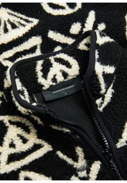 Herren Fleecejacke GRAPHIC PILE JACKET