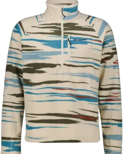 Herren Fleecepullover FAST TREK PRINTED HALF ZIP