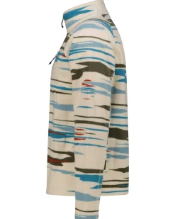 Herren Fleecepullover FAST TREK PRINTED HALF ZIP