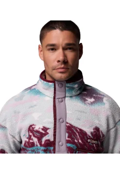 Herren Fleecepullover HELVETIA II PRINTED HALF SNAP FLEECE