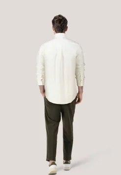 Herren Freizeithemd aus Leinen und Baumwolle Regular Fit