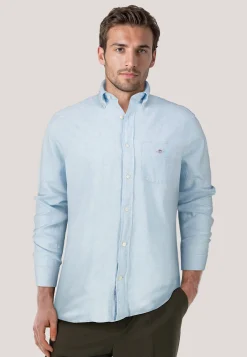 Herren Freizeithemd aus Leinen und Baumwolle Regular Fit