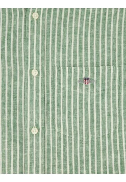 Herren Freizeithemd aus Leinen-Baumwoll-Mix Regular Fi