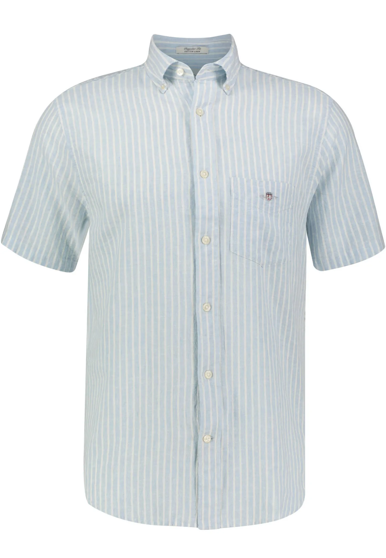 Herren Freizeithemd aus Leinen-Baumwoll-Mix Regular Fit