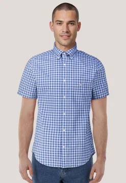 Herren Freizeithemd CLASSIC POPLIN CHECK SS Regular Fit
