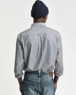 Herren Freizeithemd STRIPE aus Popeline Regular Fit