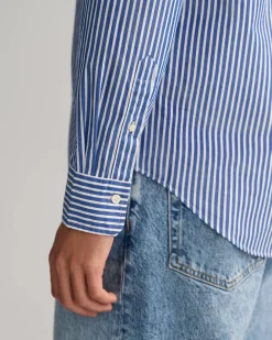 Herren Freizeithemd STRIPE aus Popeline Regular Fit