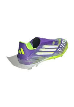 Herren Fußballschuhe Rasen und Kunstrasen F50 LEAGUE LACELESS FG/MG