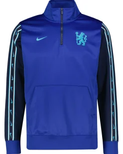 Herren Fußballsweatshirt CHELSEA FC MENS DRI-FIT 1/2 ZIP