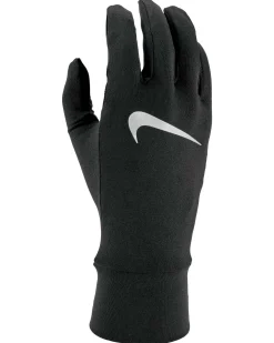 Herren Handschuhe FLEECE RUNNING GLOVE SCHWARZ