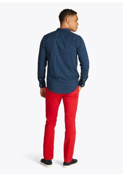 Herren Hemd aus Baumwolle FLEX POPLIN AOP SF SHIRT Slim Fit