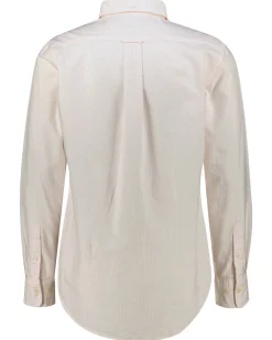 Herren Hemd aus Baumwolle OXFORD BANKER STRIPE Regular Fit