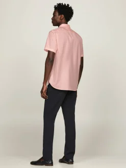 Herren Hemd aus Baumwolle FLEX POPLIN Kurzarm Regular Fit