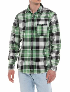 Herren Hemd aus Baumwolle Langarm