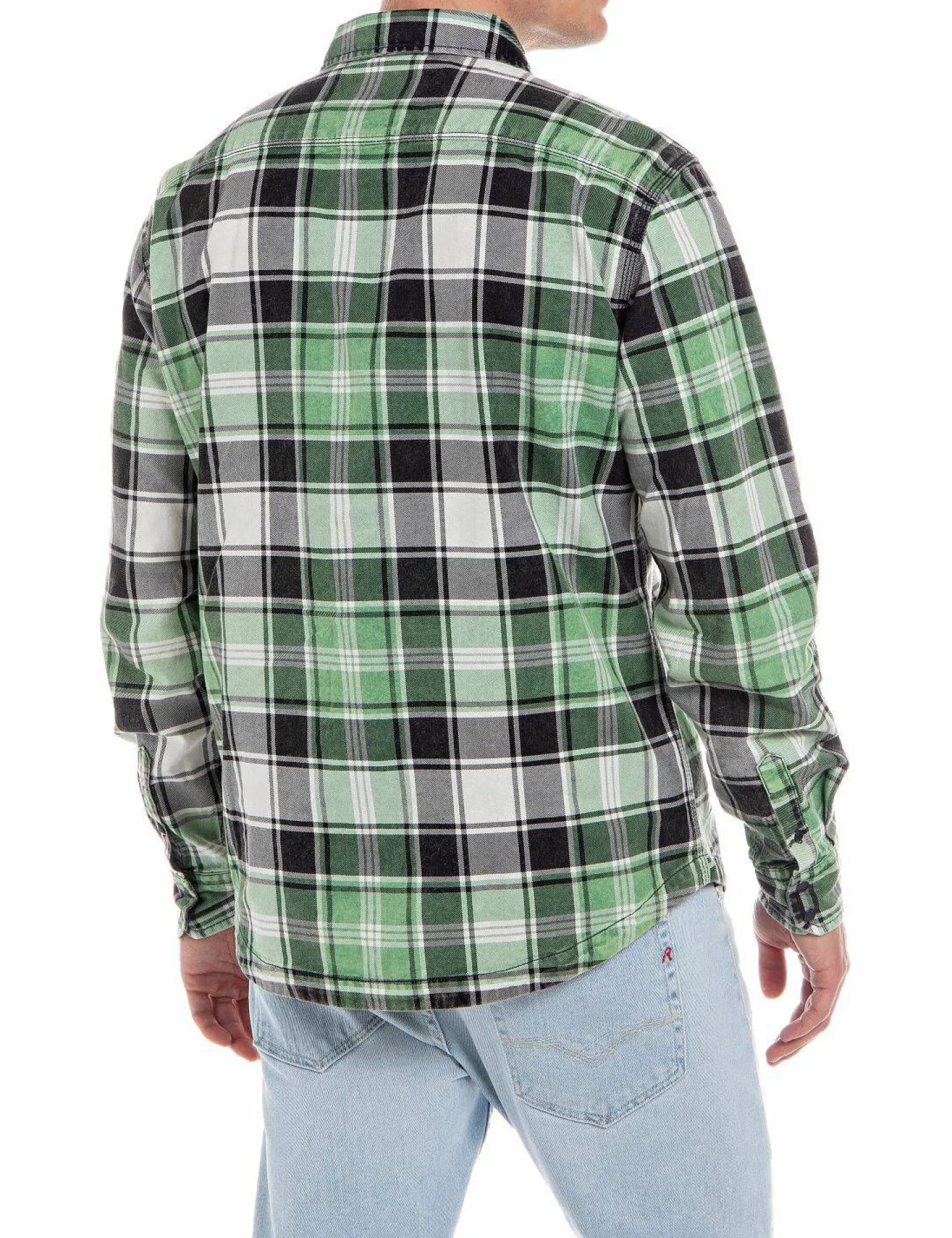 Herren Hemd aus Baumwolle Langarm