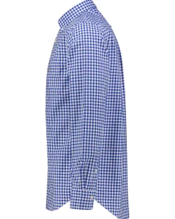 Herren Hemd aus Baumwoll-Popeline GINGHAM Regular Fit