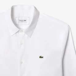 Herren Hemd aus Baumwollpopeline Slim Fit