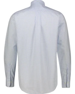 Herren Hemd aus Baumwoll-Popeline GINGHAM Regular Fit