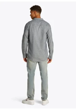 Herren Hemd aus Bio-Baumwolle und Leinen Regular Fit