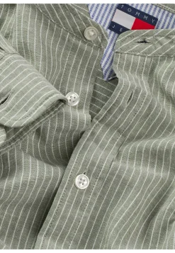 Herren Hemd aus Bio-Baumwolle und Leinen TJM LINEN MIX BND STP SHRT EXT