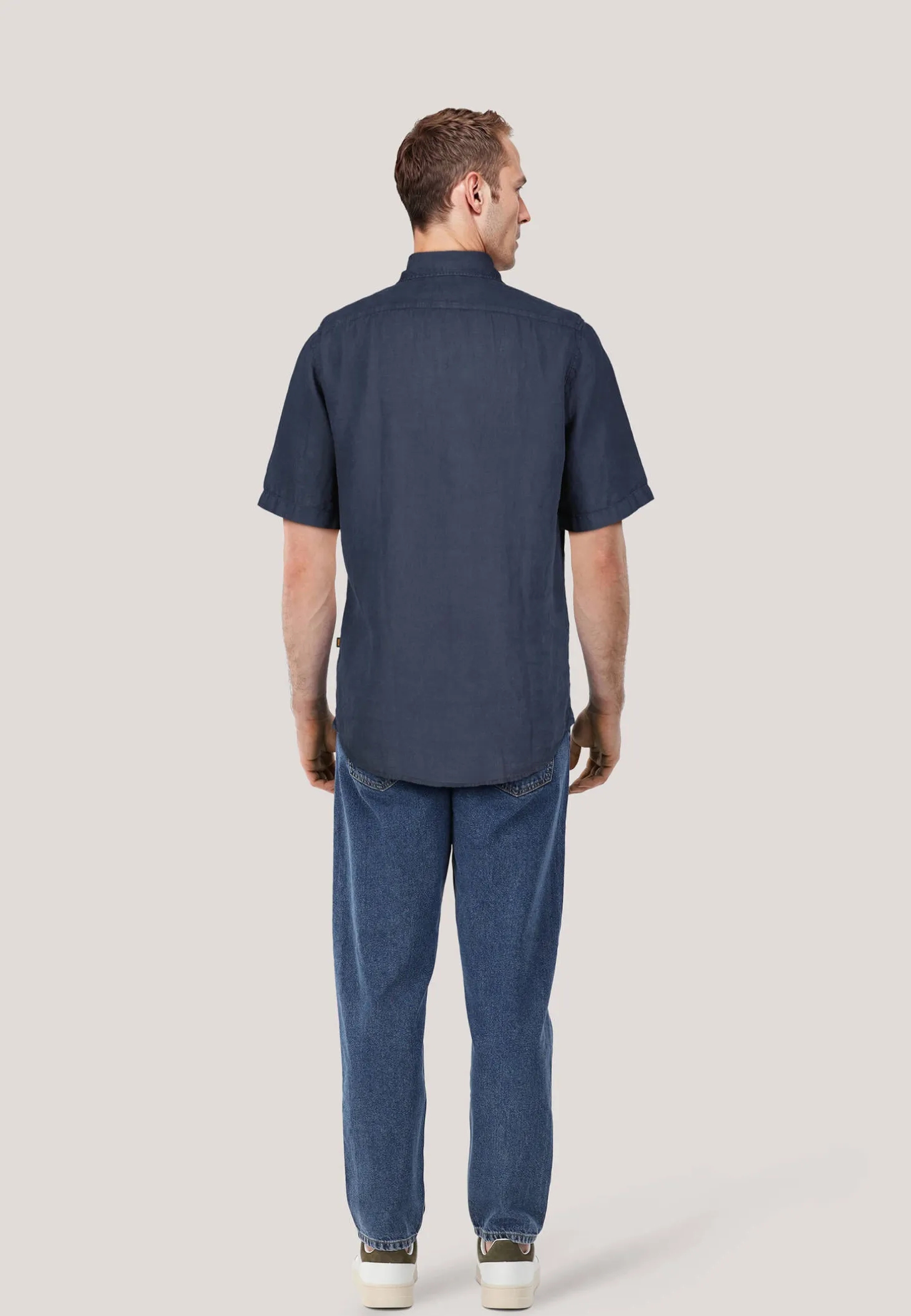 Herren Hemd aus Leinen RASH_2_M Regular Fit