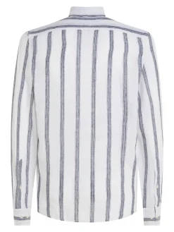 Herren Hemd aus Leinen TRIPLE STRIPE SHIRT Regular Fit