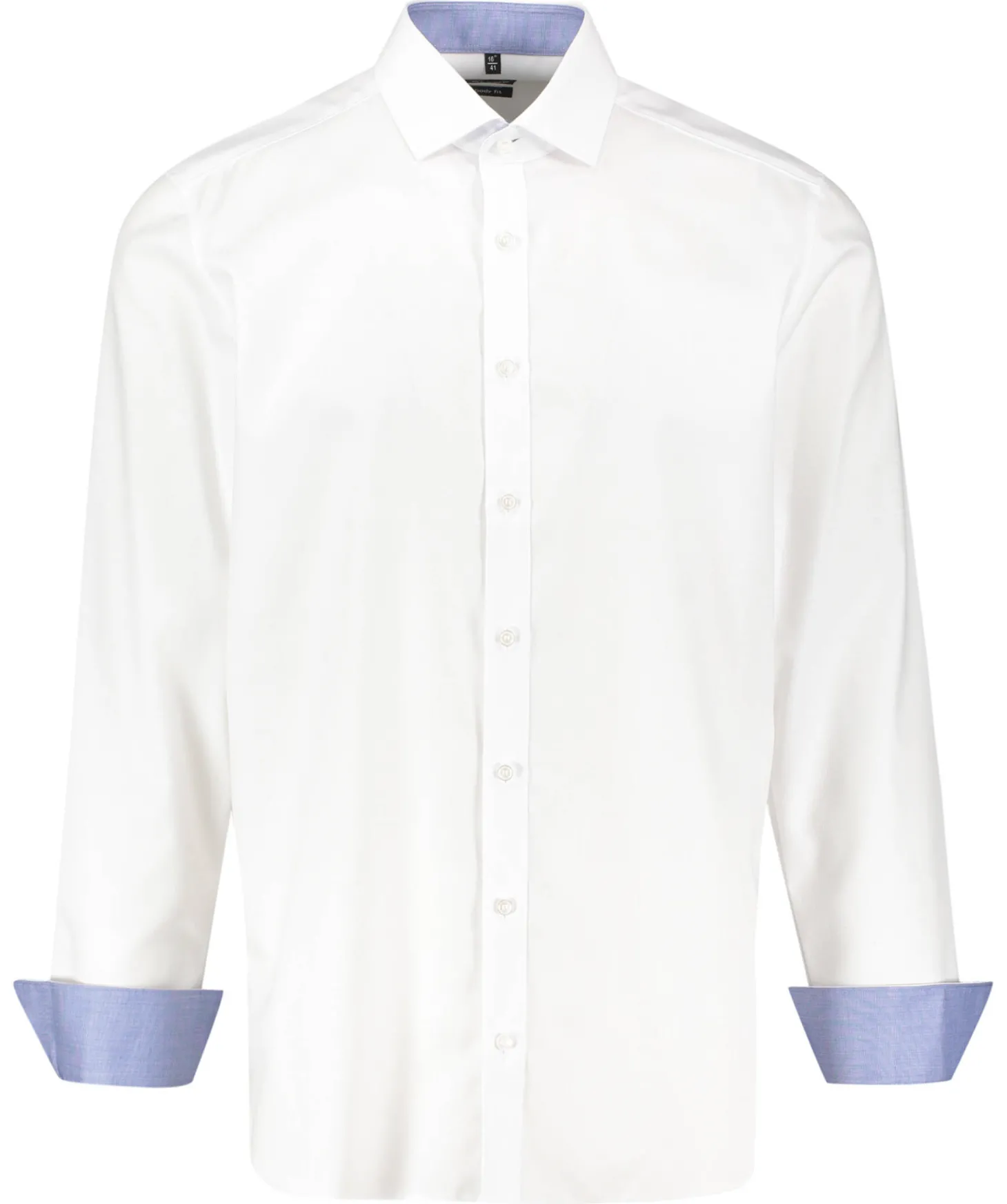 Herren Hemd Body Fit Langarm