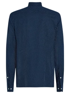 Herren Hemd BRUSHED PRINT SF SHIRT Slim Fit